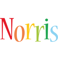 Norris birthday logo