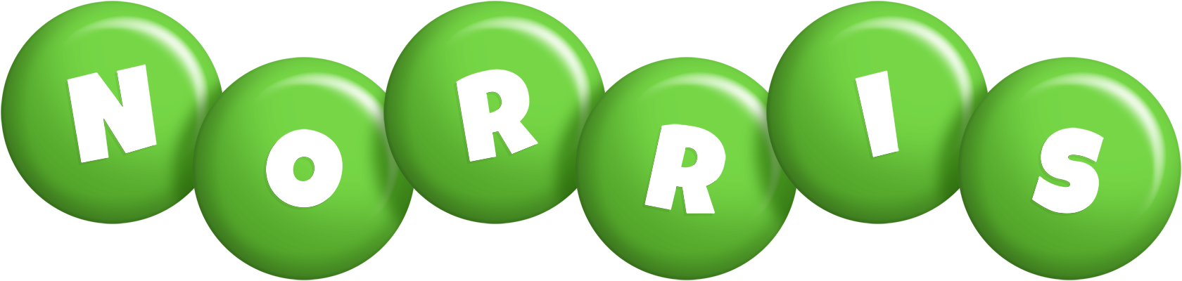 Norris candy-green logo