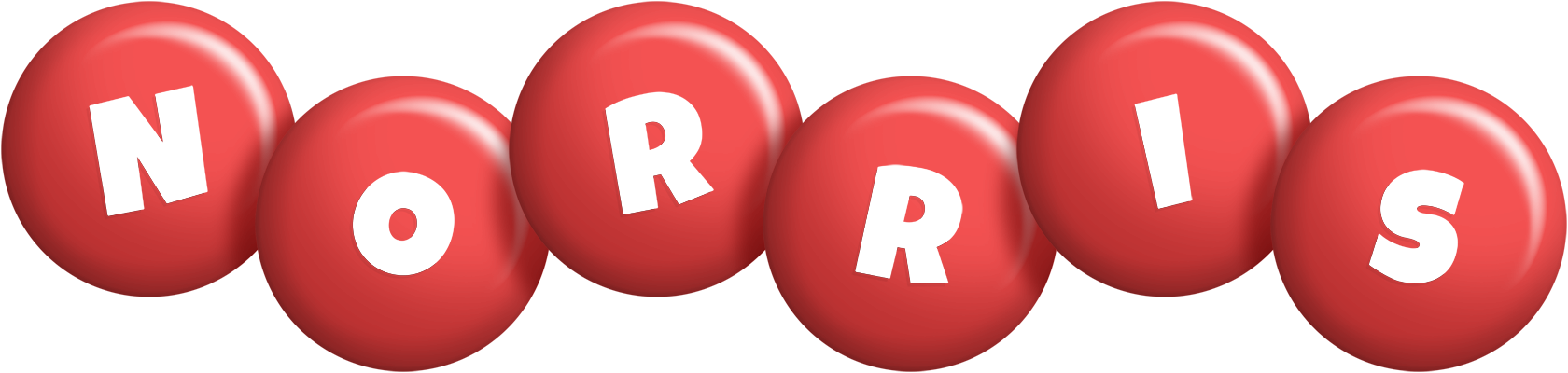 Norris candy-red logo
