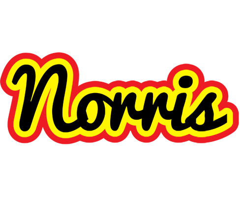 Norris flaming logo