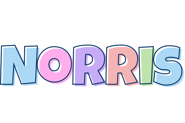 Norris pastel logo