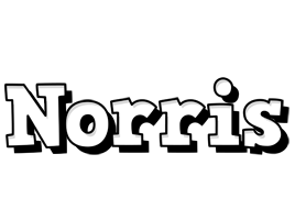 Norris snowing logo