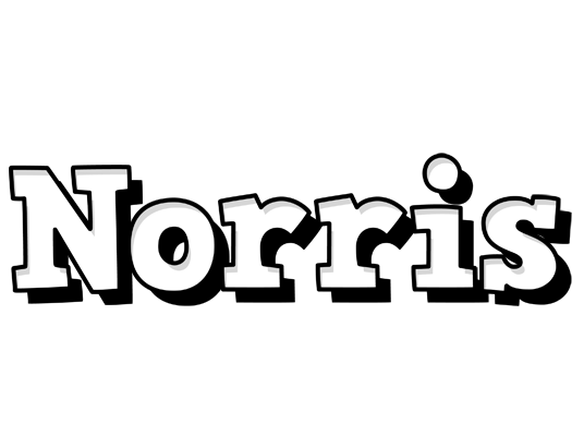 Norris snowing logo