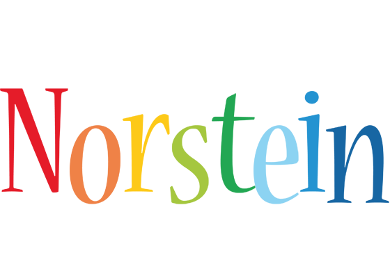 Norstein birthday logo