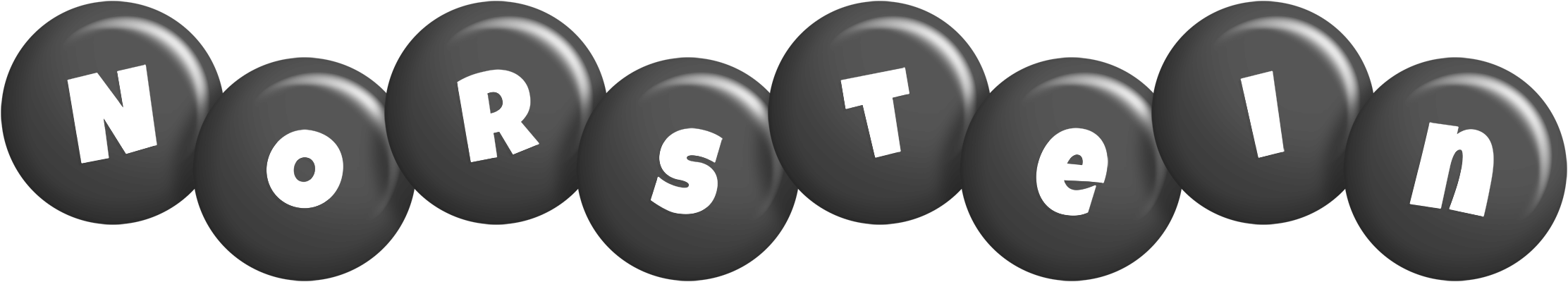 Norstein candy-black logo