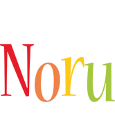 Noru birthday logo