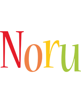 Noru birthday logo