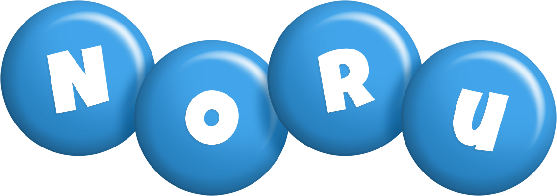 Noru candy-blue logo