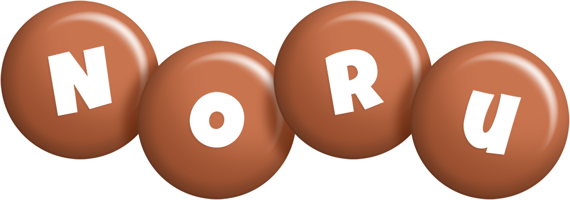 Noru candy-brown logo