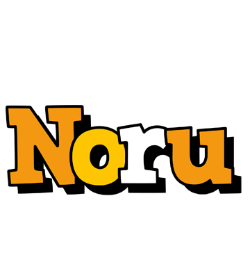 Noru cartoon logo