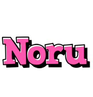 Noru girlish logo