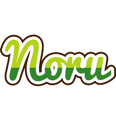 Noru golfing logo