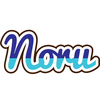 Noru raining logo