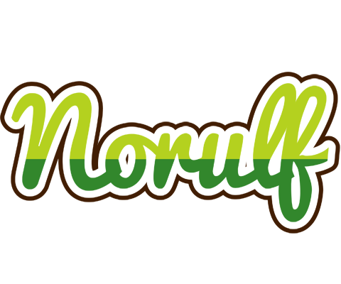 Norulf golfing logo