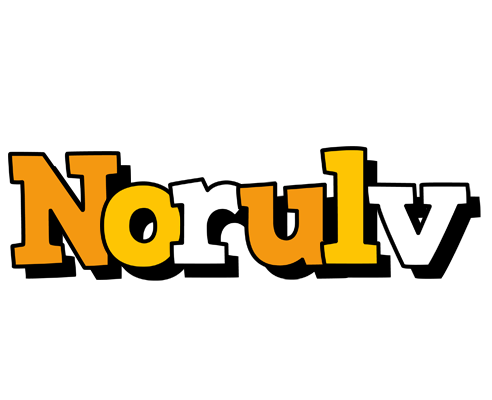 Norulv cartoon logo