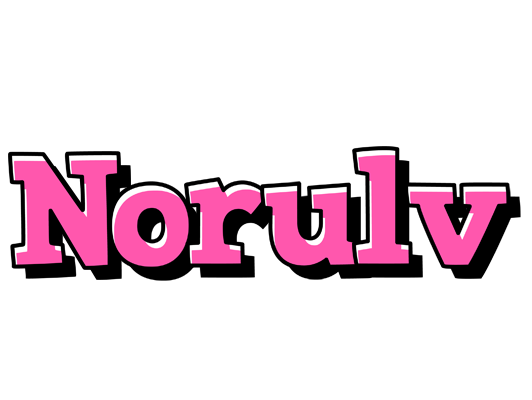 Norulv girlish logo