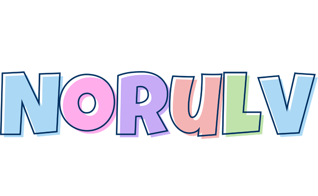 Norulv pastel logo