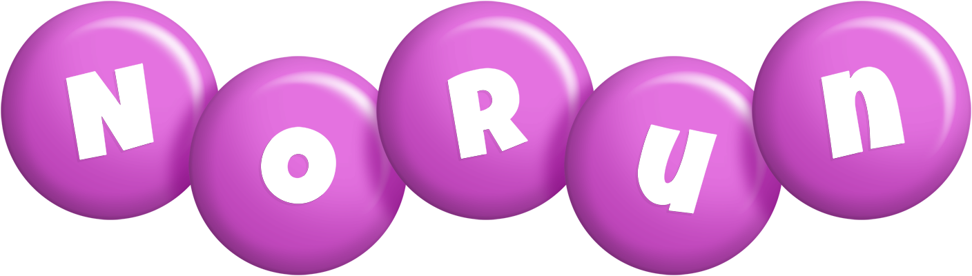Norun candy-purple logo