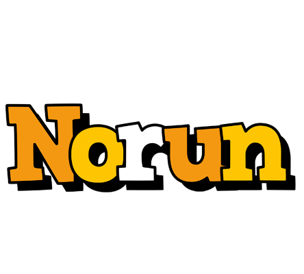 Norun cartoon logo