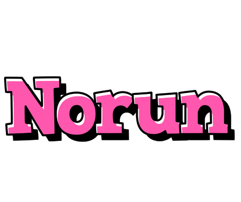 Norun girlish logo