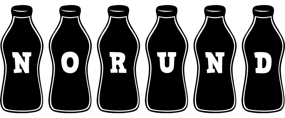 Norund bottle logo