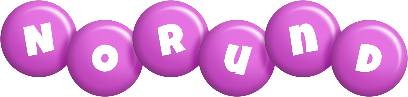 Norund candy-purple logo