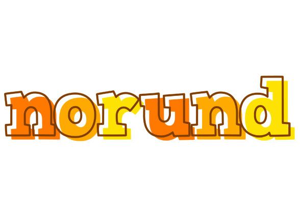 Norund desert logo