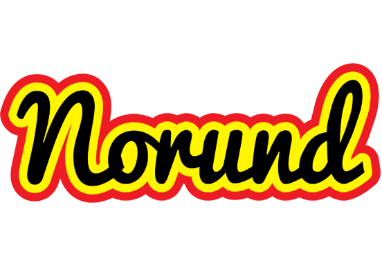 Norund flaming logo