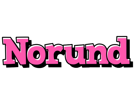 Norund girlish logo