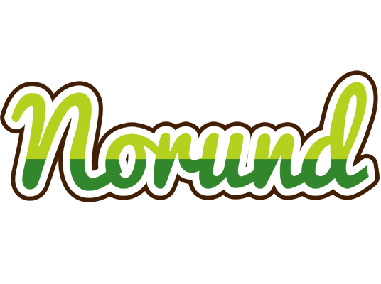Norund golfing logo