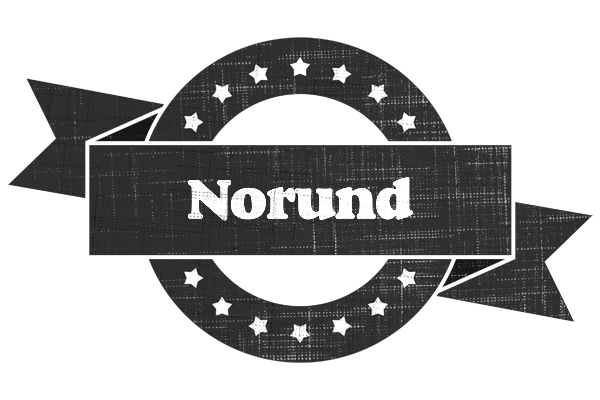 Norund grunge logo