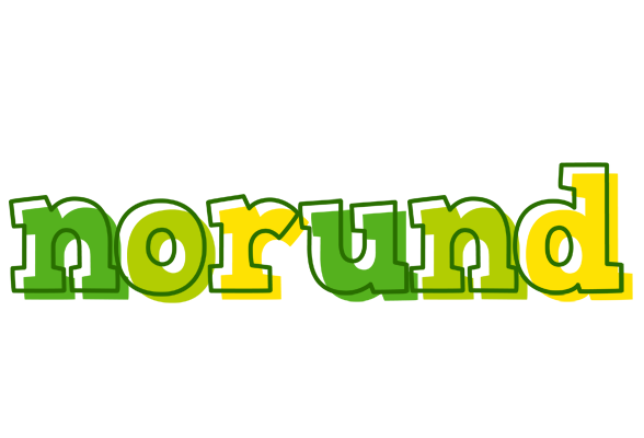 Norund juice logo