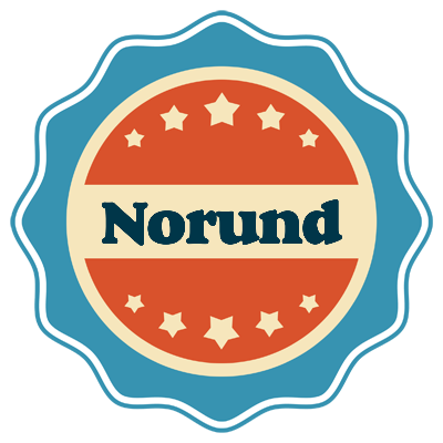 Norund labels logo