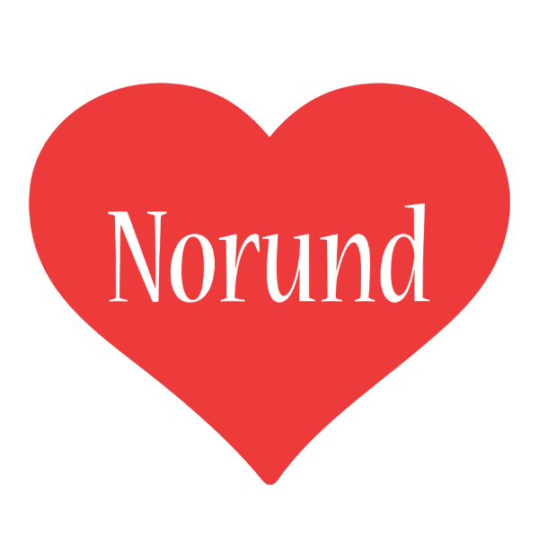 Norund love logo