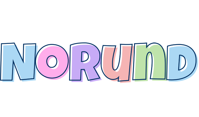 Norund pastel logo