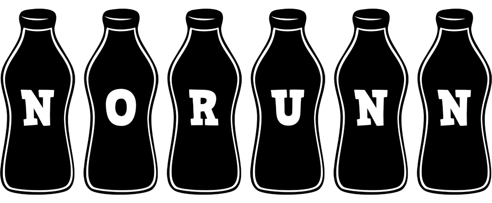 Norunn bottle logo