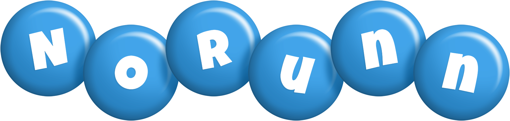 Norunn candy-blue logo