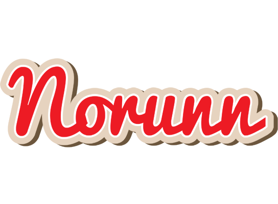 Norunn chocolate logo