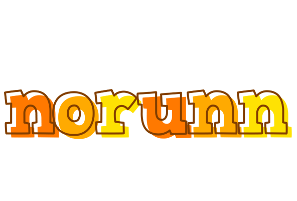 Norunn desert logo