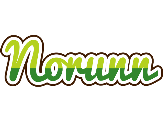 Norunn golfing logo