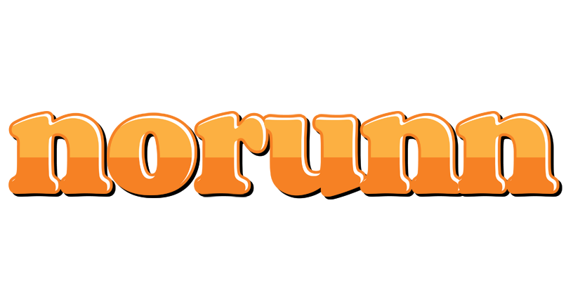 Norunn orange logo