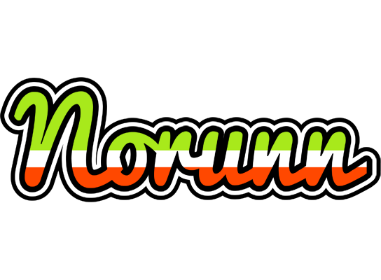 Norunn superfun logo