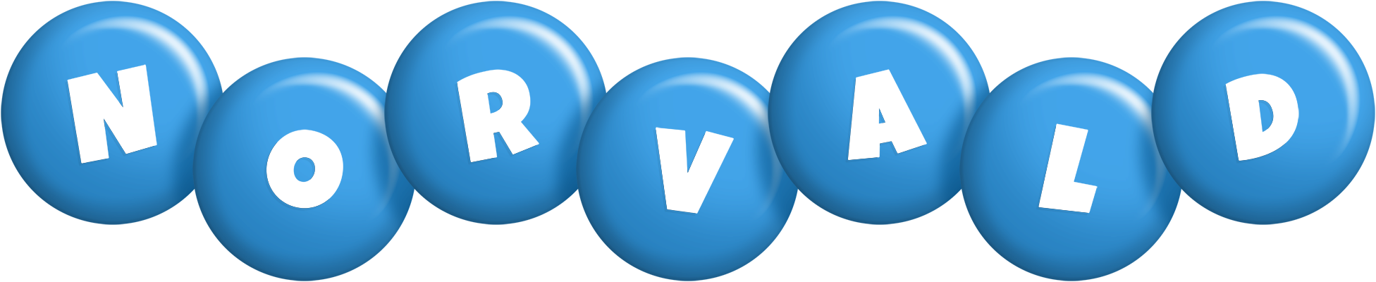 Norvald candy-blue logo