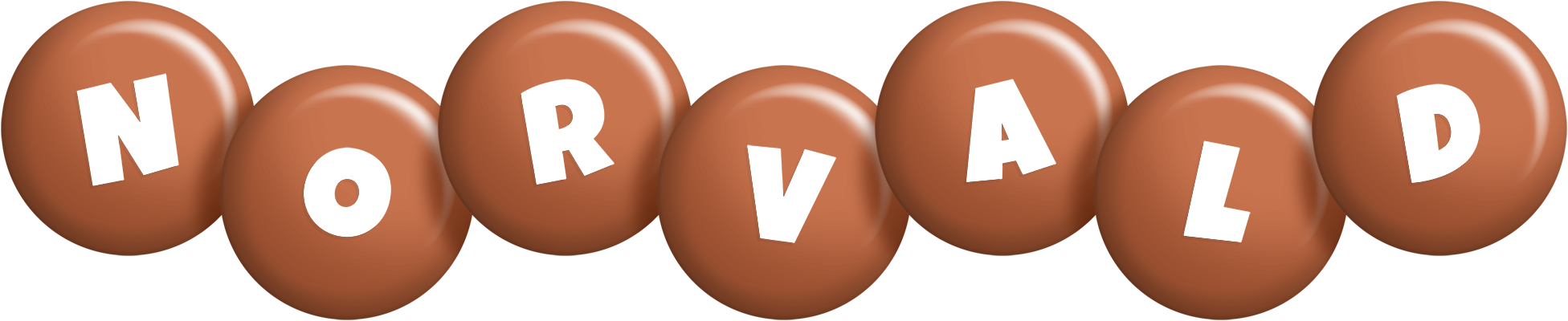 Norvald candy-brown logo