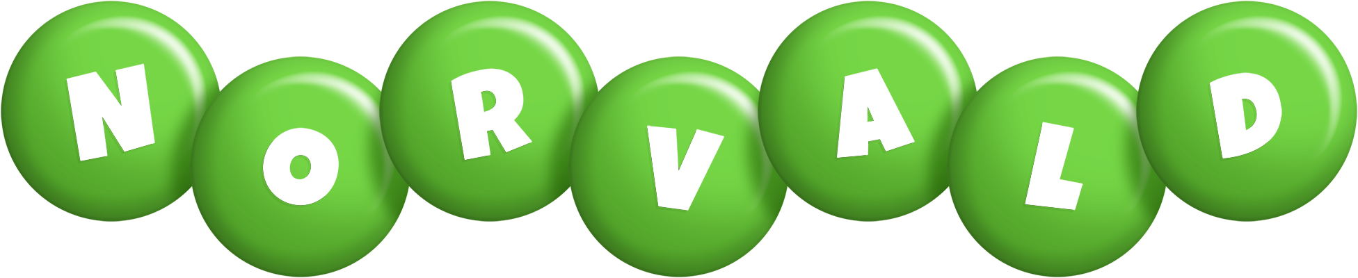 Norvald candy-green logo