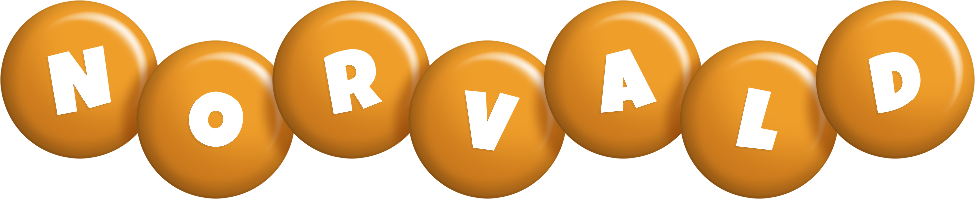 Norvald candy-orange logo
