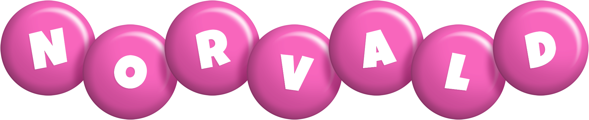 Norvald candy-pink logo