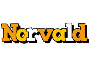 Norvald cartoon logo