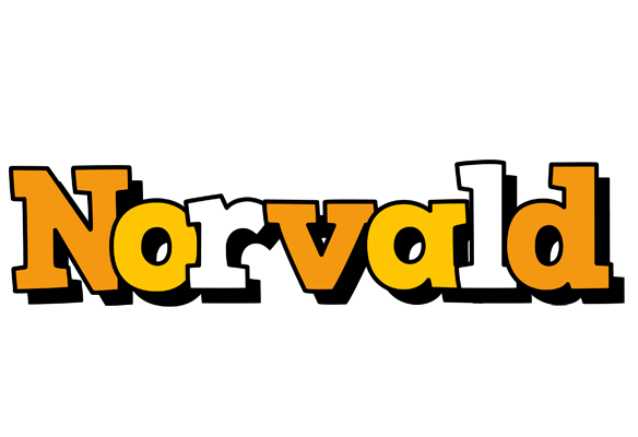 Norvald cartoon logo