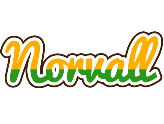 Norvall banana logo